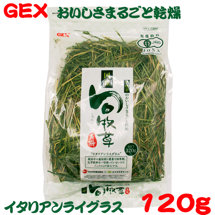 GEX 旬牧草 国産 イタリアンライグラス 120g