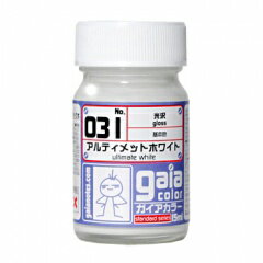 ガイアノーツ ガイアカラー 031 アルティメットホワイト 光沢 15ml