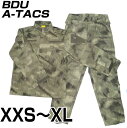 BDU 迷彩服 A-TACS 上下セット サイズ XXS XS S M L XL サバゲー 装備 サ ...