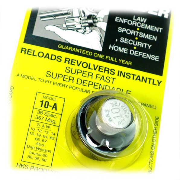 HKS製 S&W M10・M19等 Kフレーム用スピードローダー実銃用
