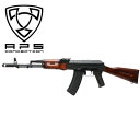 APS airsoft製 AK74リアルウッドストック ブローバックシステム内蔵モデル 18歳以上対象　送料無料！