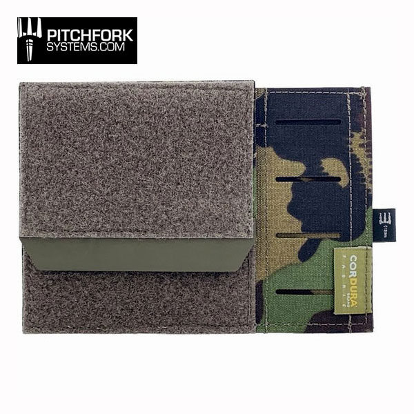 PITCHFORK SYSTEMS フラットアドミンポーチ TAZ90 スイス迷彩 PS SWISS スイス軍 SwissCamo 40422 サバイバルゲーム サバゲー 装備 ミリタリー メール便