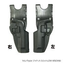 ブラックホーク セルパtype ジャケットスロットLOW CQCホルスター M92対応 右用 左用 カスタム オプション パーツ サバイバルゲーム サバゲー IPSC スチールチャレンジ シューティング マッチ 装備 ミリタリー