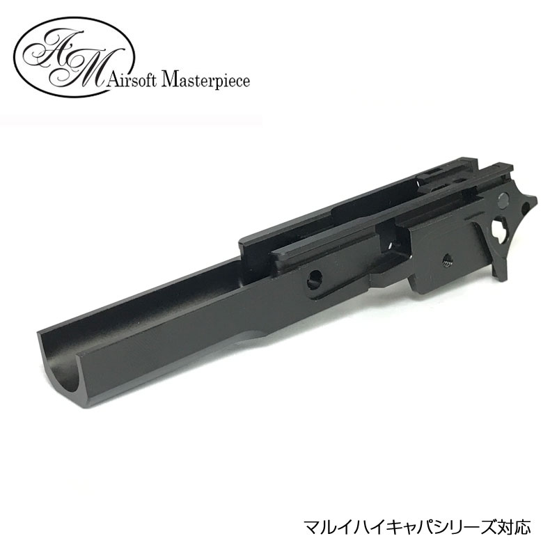 Airsoft Masterpiece エアソフトマスターピース マルイハイキャパシリーズ対応 CNC Infinity BLACK F-IF39DS-BK カスタム 3.9ミドルシャーシ オプション パーツ サバイバルゲーム サバゲー IPSC PPS スチールチャレンジ シューティング マッチ 装備 ミリタリー