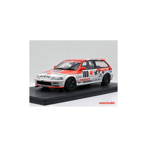 1/18 Honda Civic EF9 MUGEN Gr.A JTC 1990 #100 IDEMITSU[ONEMODEL]20B01-01 ギフト プレゼント