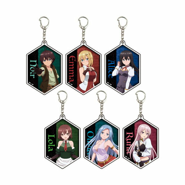 Rakuten - アクリルキーホルダー「俺だけ入れる隠しダンジョン 〜こっそり鍛えて世界最強〜」01/ 6個入りBOX[A3]