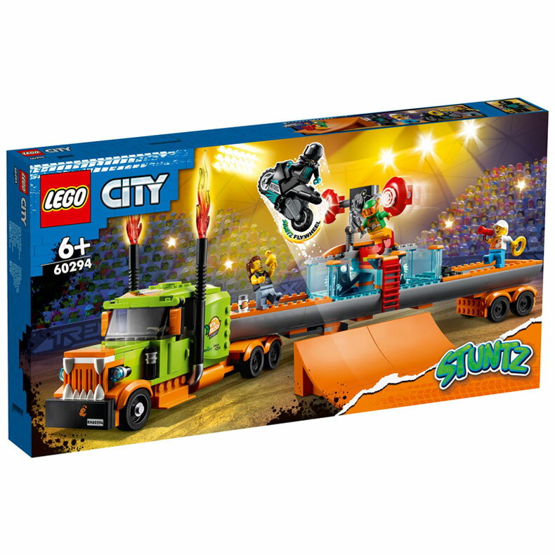 LEGO レゴ 60294 シティ スタント・トラック ギフト プレゼント