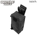 Laylax ライラクス Battle Style バトルスタイル コンパクト ダンプポーチ BK カスタム オプション パーツ サバイバルゲーム サバゲー 装備 ミリタリー シューティング マッチ