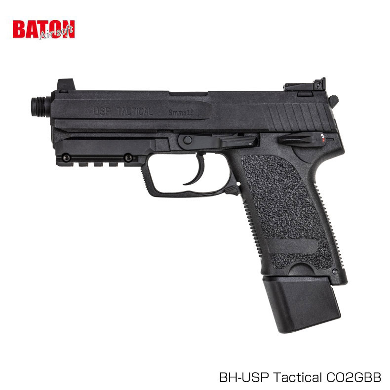 BATON BH-USP Tactical(CO2GBB) [BAS-BH-USPT]](JAN：)