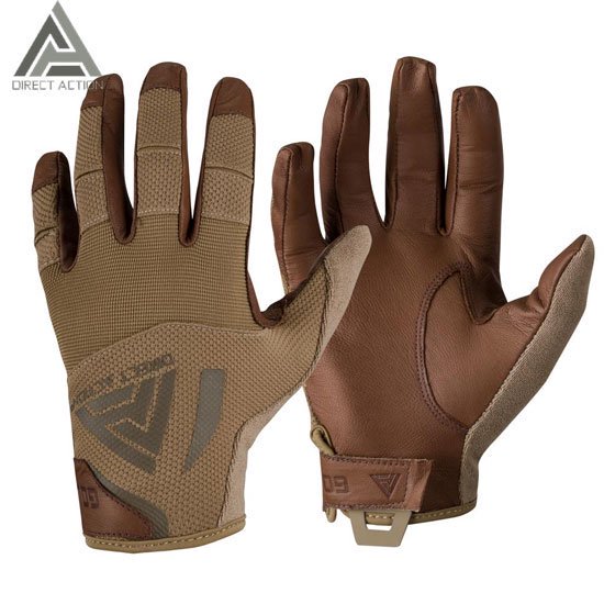 DIRECT ACTION ダイレクトアクション ハードグローブ レザー HARD GLOVES LEATHER CB 各サイズ S M L XL 2XLサバゲー サバイバルゲーム 装備 送料無料 メール便 ネコポス