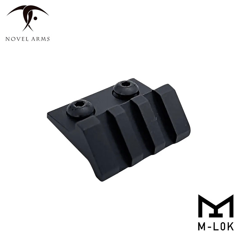 ※こちらの商品はラッピング不可となっております。 「M-LOK」モジュラーレイルシステムに取り付け可能なアルミ製のマウントになります。 フラッシュライトやレーザーパーツ等をオフセット（ナナメに装着）して装着したいときにおススメのパーツです。...