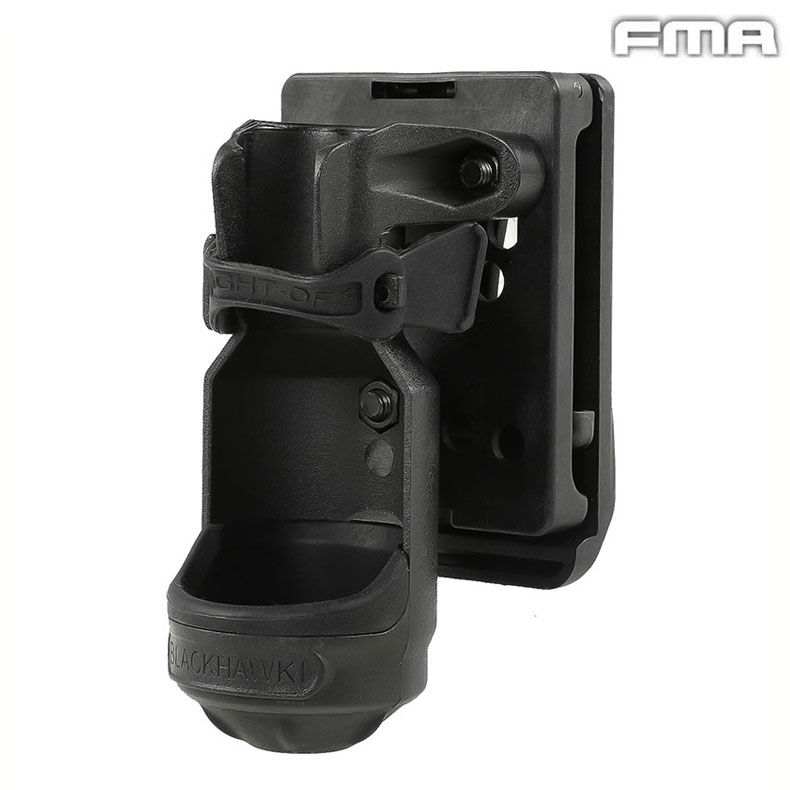 FMA NIGHT-OPS型 フラッシュライトホルダー BK カスタム オプション パーツ サバイバルゲーム サバゲー..