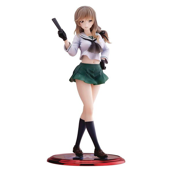 2024年12月再販品 ガールズ&パンツァー 戦車道大作戦！ 島田千代 大洗女子 1/7 完成品フィギュア WAVE 送料無料