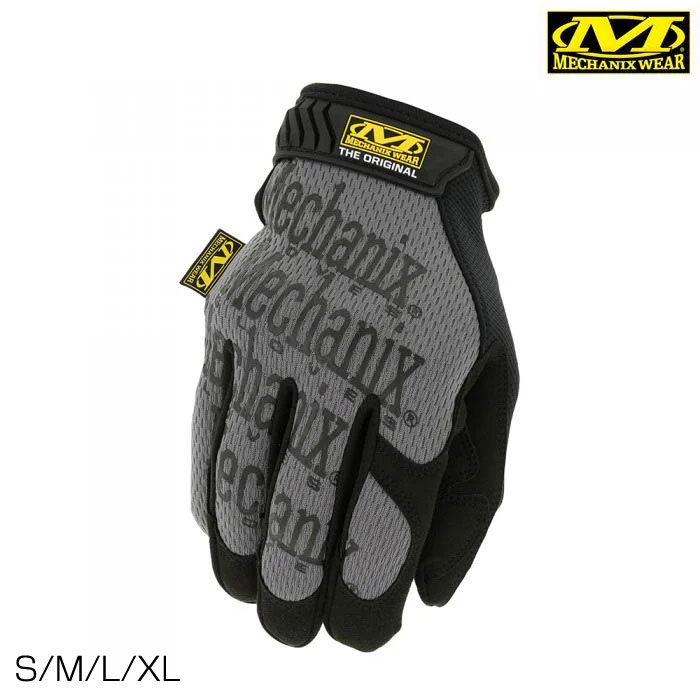 MechanixWear メカニクスウェア Original Glove オリジナルグローブ グレー MG-08 S M L XL サバゲー サバイバルゲーム 装備 メール便 ネコポス