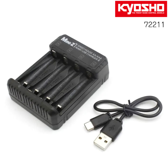 SPEED HOUSE P3/P4 NiMH USB`[W[2 KYOSHO  MINI-Z ~jbc 72211