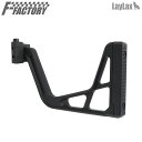 LayLax ライラクス F.FACTORY ファーストファクトリー フォールディングレイルストックNEO バイザーストックタイプ カスタム オプション パーツ...