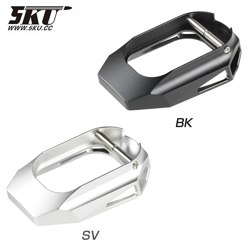 5KU Blank Hollow マグウェル BK SV ガスガン 東京マルイ ハイキャパ Hi-Capa シリーズ対応 カスタム ..