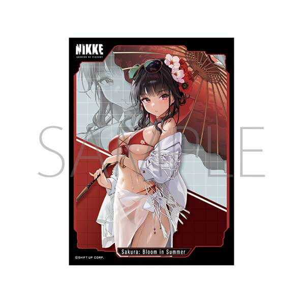 캬라 슬리브 컬렉션 매트 시리즈 승리의 여신 : NIKKE [사쿠라 : 블룸 인 서머] (No.MT2306) 팩 [무빅]