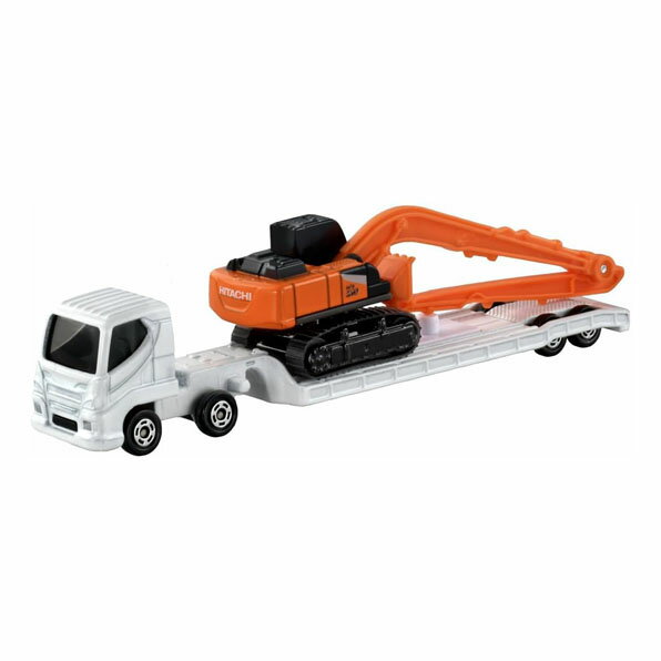 Rakuten - ロングサイズトミカ トミカ143 日立建機 油圧ショベル ZX210-7 SLF と重機搬送車