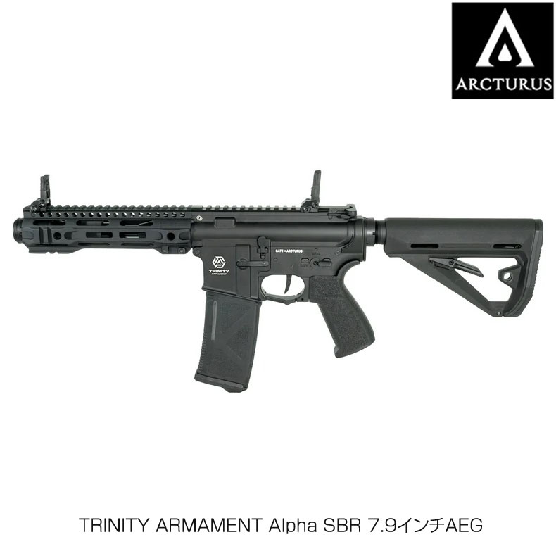 乐天商城 - ARCTURUS アークタウラス TRINITY ARMAMENT Alpha SBR 7.9インチAEG TITAN2 搭載 GA-TA03 18歳以上対象 カスタム オプション パーツ サバイバルゲーム サバゲー IPSC PPS スチールチャレンジ シューティング マッチ 装備 ミリタリー 送料無料