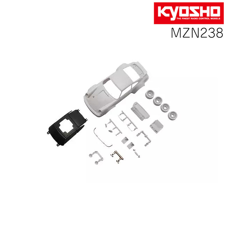 ポルシェ 934 RSR ターボ ホワイトボディセット 未塗装 ホイール付 KYOSHO 京商 MINI-Z ミニッツ MZN238