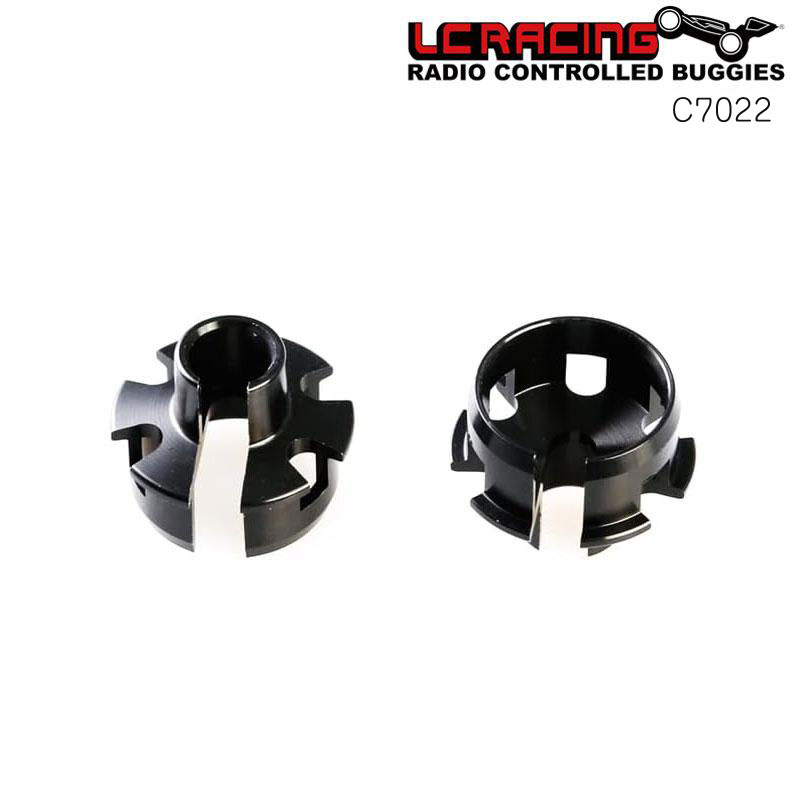 乐天商城 - LC RACING RCカー ショックスプリング リテーナー カラー アルミ製 2個入 LC10B5 PTG-1 オプションパーツ C7022 ラジコンパーツ メール便