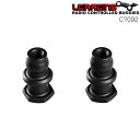 LC RACING アルミハードコートピローボールナット 2個入 LC10B5 PTG-1 パーツ C7092 ラジコンパーツ メール便