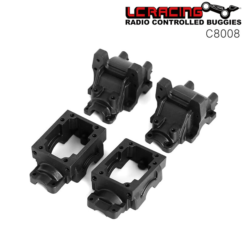 ※こちらの商品はラッピング不可となっております。 [LCRACING] RCカー C8008 ギアボックス(フロント/リアセット) 対応車種:PTG-2,PTG-2R