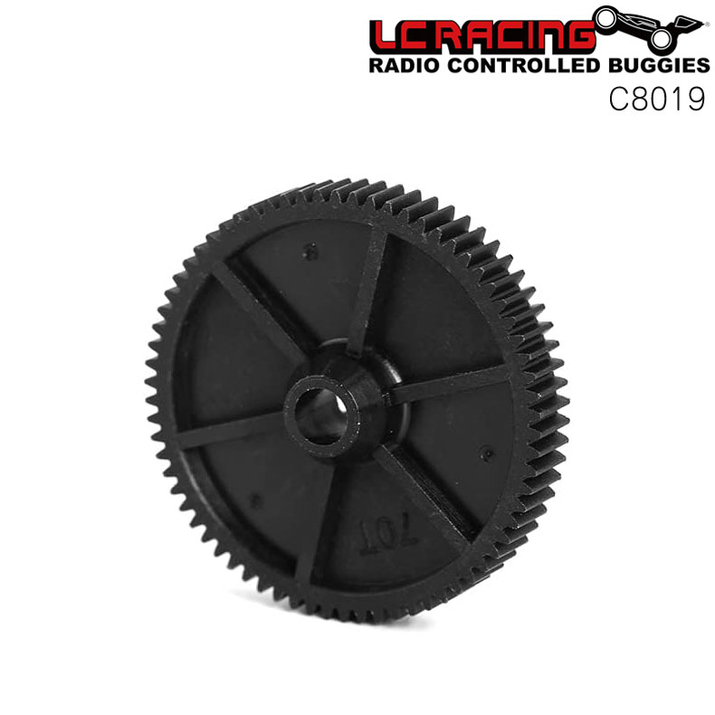 LC RACING RCカーC8019 スパーギアー 48P 70T ラジコンパーツ メール便
