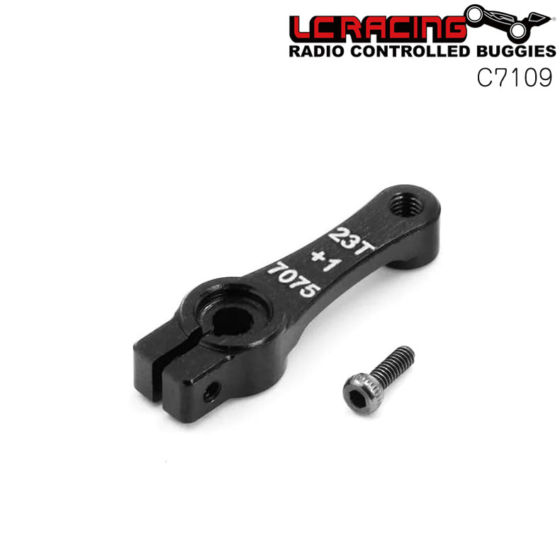 ※こちらの商品はラッピング不可となっております。 [LCRACING] RCカー C7109 ジュラルミン サーボホーン23T+1mm 対応車種:LC10B5(OP),PTG-1(OP),PTG-2(OP),PTG-2R(OP)