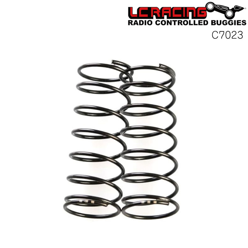※こちらの商品はラッピング不可となっております。 [LCRACING] RCカー C7023 フロントスプリング 3Dots 対応車種:LC10B5,PTG-1