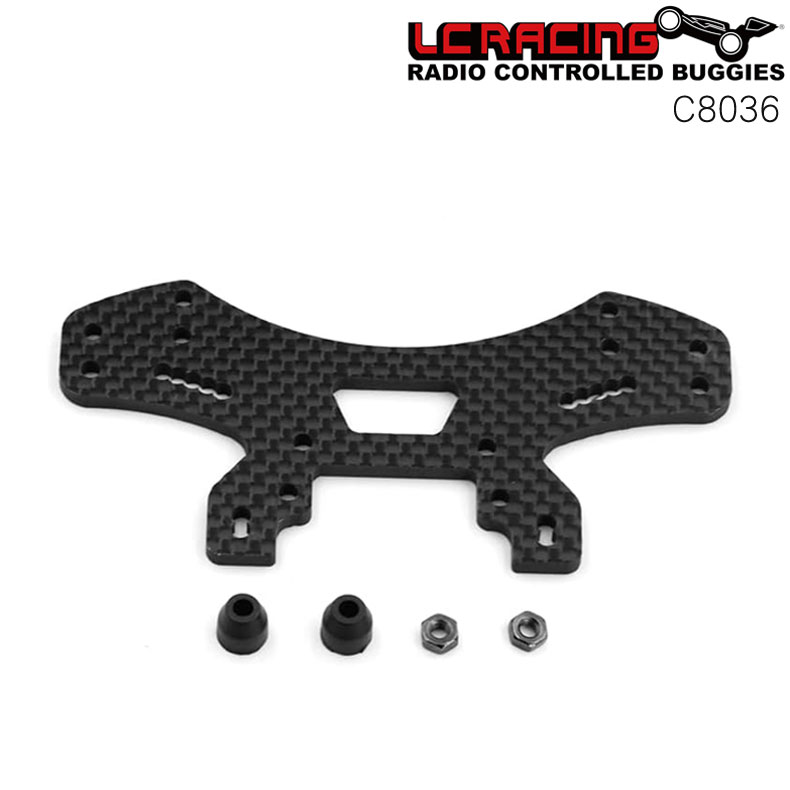 乐天商城 - LC RACING RCカー C8036 カーボン製 リアショックタワー ラジコンパーツ メール便