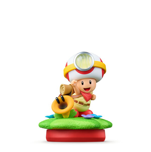ゲームとつながるフィギュア「amiibo」 キノピオ隊長&おしゃべりフラワー(スーパーマリオシリーズ)です。 『amiibo（TM）』はゲームとつながる、キャラクターフィギュアです。 情報を読みこんだり、記録などを書きこんだりでき、ゲームのいろいろな遊びへとつながっていきます。 メーカー：任天堂 発売日：2026/3