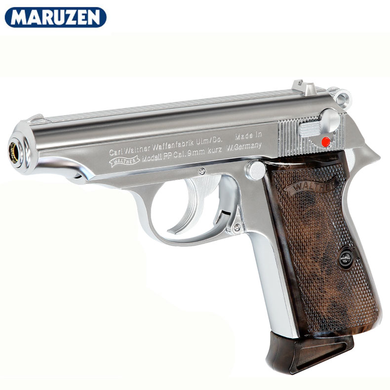 ワルサー PP ブローバック ステンレス