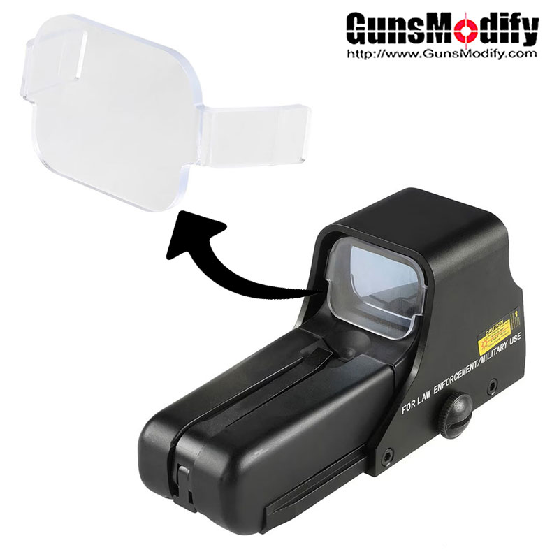 Rakuten - Guns Modify EOTech ホロサイトレンズプロテクター 保護カバー レンズカバー ポリカーボネート製 高工作精度 CNCプロセス加工 サバイバルゲーム サバゲー IPSC スチールチャレンジ シューティング マッチ 装備 ミリタリー