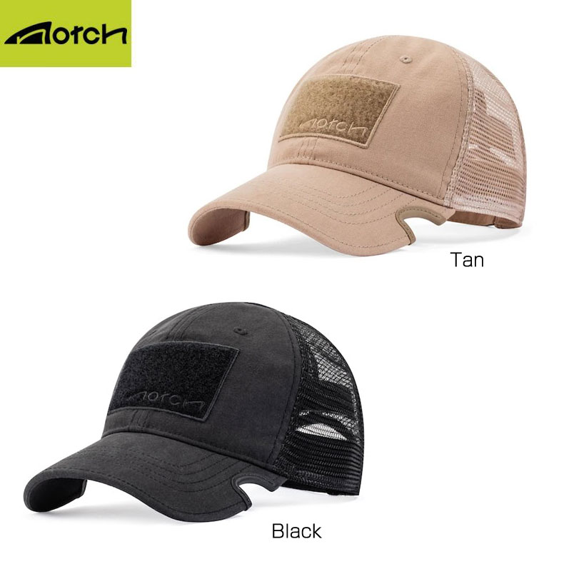 Notch Gear ノッチギア Classic Adjustable Premium TAN BK Operator 調整式 オペレーター 各種アイウェアに対応したキャップ カスタム オプション パーツ サバイバルゲーム サバゲー IPSC スチールチャレンジ シューティング マッチ 装備 ミリタリー 送料無料