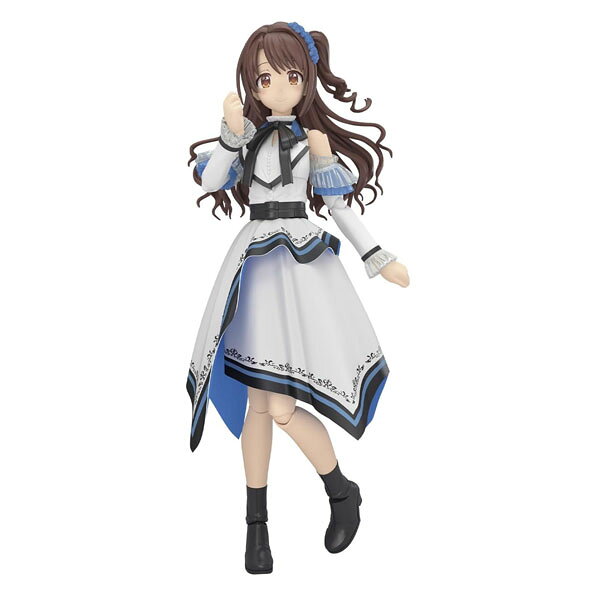 「アイドルマスター　シンデレラガールズ」より「島村卯月」を30MSフォーマットで立体化！20周年記念衣装「YOU　AND　アイ！」と全身のパーツが同梱。 ■髪飾りパーツは20周年記念衣装のデザインとオリジナルデザインの2種類が付属。 ■表情パーツはタンポ印刷を施した3種類が付属。口の中の色分けはパーツ分割で再現。 ■衣装は髪飾りや襟元など、細部にクリアパーツを採用し、そのまま組み立てるだけでカラフルな色分けや精密なディテールを再現。 ■スカートは模様をプリントしたシートで再現。 ■表情付きハンドパーツに加えマイクが保持できるハンドパーツが付属。 【付属品】 ■フェイスパーツ(タンポ印刷)×3種 ■ハンドパーツ×1式 ■髪パーツ×1式 ■マイク×1 (C) THE IDOLM＠STER ＆ Bandai Namco Entertainment Inc. BANDAI SPIRITS 2021 メーカー：バンダイ 発売日：2026/7　