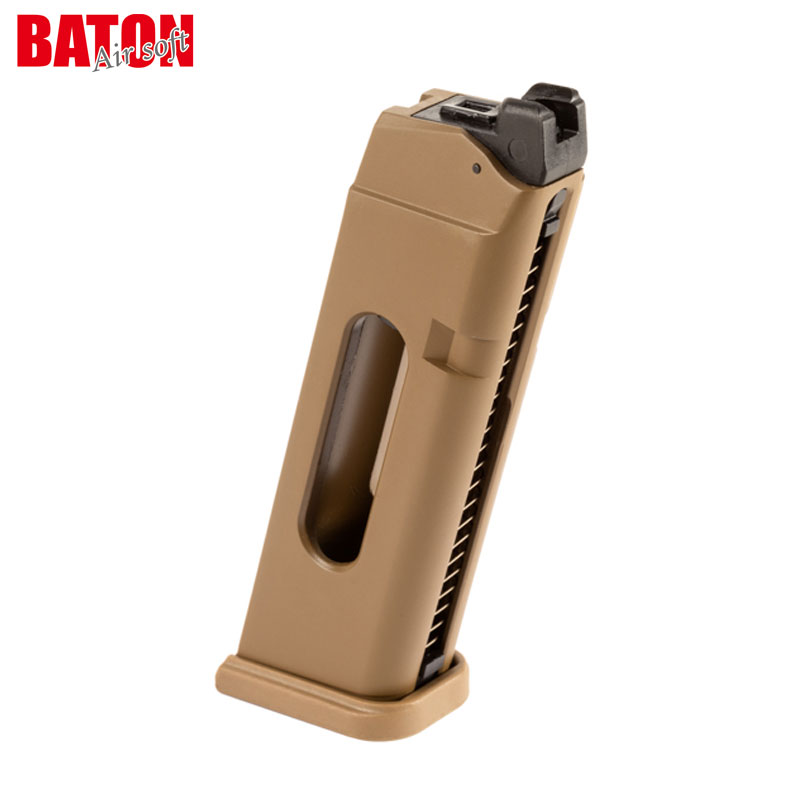 乐天商城 - BATON airsoft GLOCK G19X CO2マガジン カスタム オプション パーツ サバイバルゲーム サバゲー 装備 ミリタリー 送料無料
