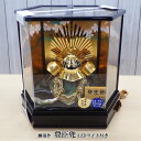 藤翁作 豊臣兜 LEDライト付き アクリルケース入飾り 五月節句 五月人形 兜飾り 男の子 初節句 5月 端午の節句 甲冑 送料無料
