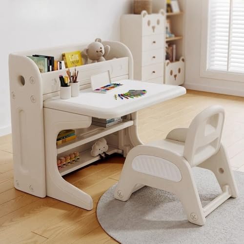 子供用デスク キッズデスク キッズデスク・チェアセット 折りたたみ 多機能 省スペース お絵描きデスク..