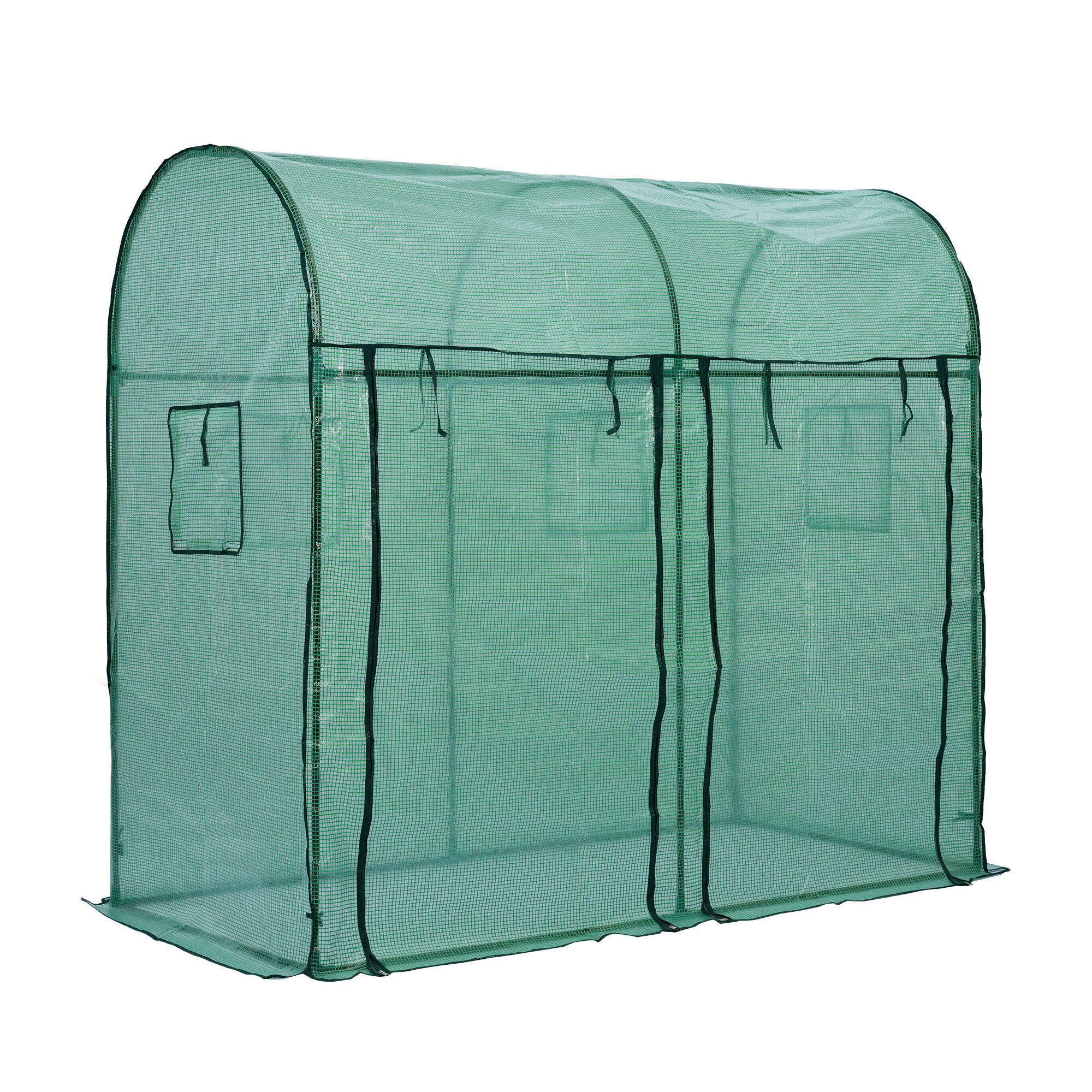 【ビニール温室 大型 200×101×180cm】家庭用 ビニールハウス 温室 組立式 大型ガーデンハウス 保温 防..