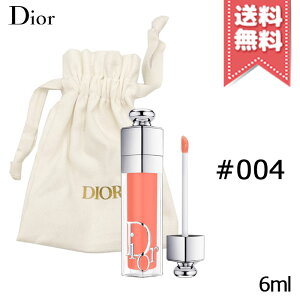 【外箱なし送料無料】CHRISTIAN DIOR クリスチャンディオール アディクト リップ マキシマイザー #004 6ml ※専用ポーチ付き