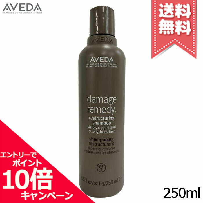 ★ポイント10倍・割引クーポン★在庫処分特価★AVEDA アヴェダ ダメージ レメディー リストラクチュアリング シャンプー 250ml【宅配便送料無料】