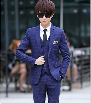 3点セット/ビジネススーツ/メンズ/コート/パンツ/ズボン/コート/スーツ/ベスト/通勤/オフィス/ トップス 制服 事務服 入学 フォーマル ビジネス/洗える/細身/ボタン/ビジネススーツ セットアップ/結婚式/長袖/忘年会/S/M/L/XL/XXL/3XL/4XL/メンズファッション チェック