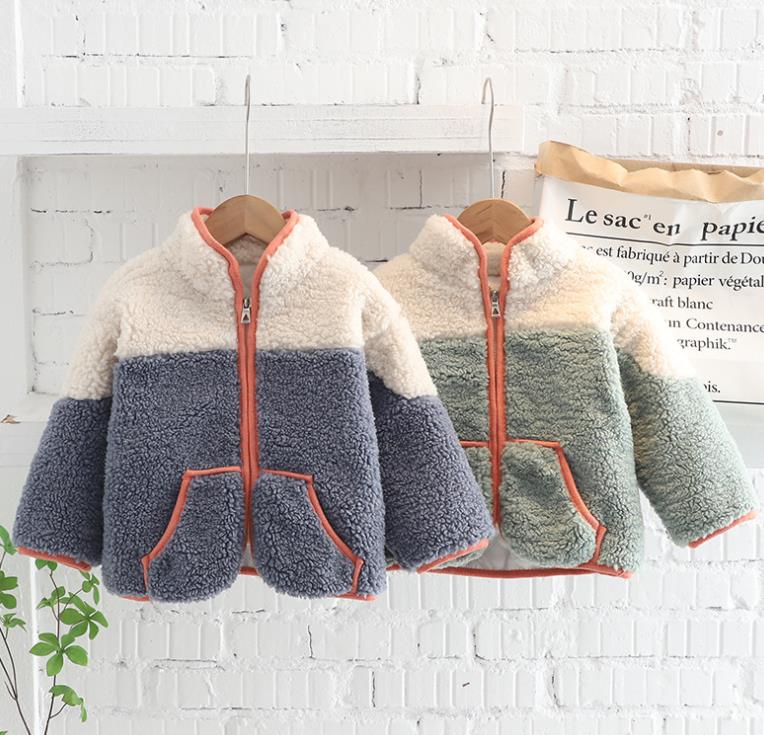 秋冬服 子供 アウター コート ジャケット キッズ 男の子 長袖 カジュアル 子供 ゆったり 防寒 80-120cm 厚手 おしゃれ 厚手 裹起毛 ふわふわ ト...