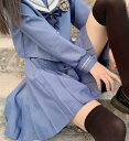 S/M/L/XL/XXLセーラー服/長袖/中袖/制服/学生/ ユニフォーム JK系 スカート 上着リボン 上下 シャツ フリルスカート パーティグッズ 卒業式 入学式 コスチューム 衣装|詳細画像