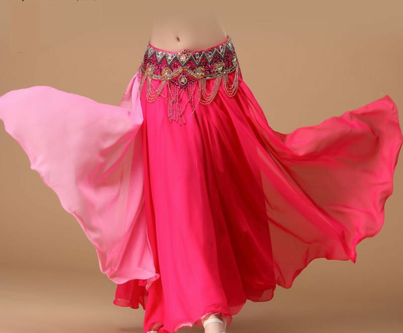 12color ベリーダンス衣装/スカート/ベリーダンス衣装/ フリンジ /スパンコール クラーデション/コスチューム / レディース/ 社交ダンス/ダンス服 ...