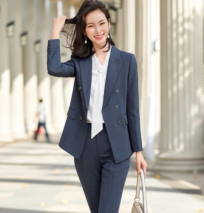 2021新作/2点セット/ビジネススーツ/レディース/コート/ズボンスーツ/ジャケット/通勤/オフィス/ 制服 事務服 入学 フォーマル ビジネス/洗える/細身...