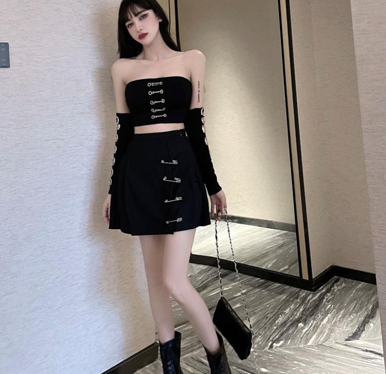 レディース 2点セット ボトムス ゆったり 夏 ファッション セットアップ 大きいサイズ 春/夏 無地 スーツ セクシー スカートスーツ