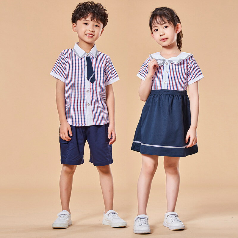 新入荷 90-160/欧米風/女の子/短袖/スカート/男の子/スーツ/ フォーマル　子供　ジュニア 制服　七五三 卒園式 入園式　記念日　撮影　イベント　幼稚園制服　半袖シャツ/ハーフパンツ　短袖シャツ スーツ